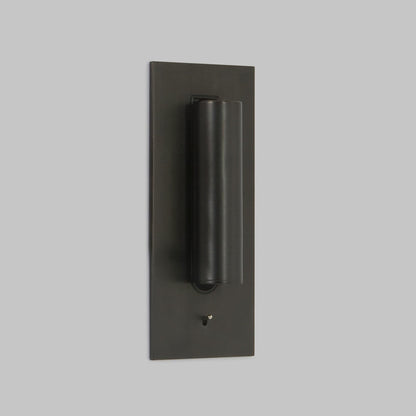 Folded Back Bedside Wall Lamp with LED Light and Switch