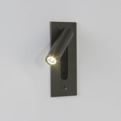 Folded Back Bedside Wall Lamp with LED Light and Switch