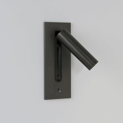 Folded Back Bedside Wall Lamp with LED Light and Switch