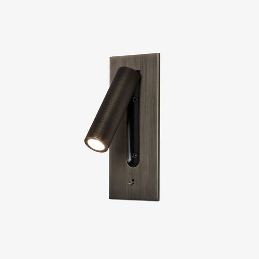 Folded Back Bedside Wall Lamp with LED Light and Switch