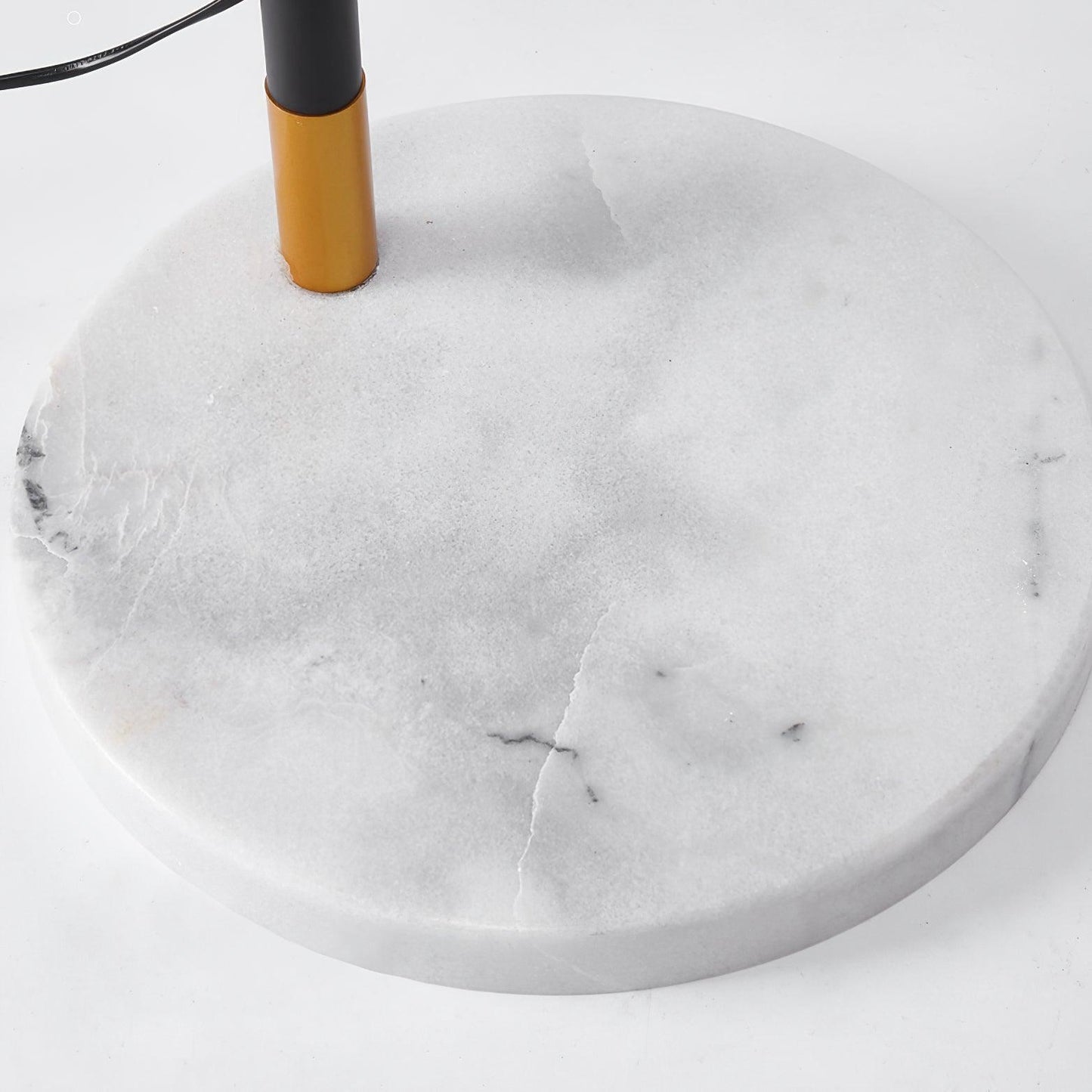 Gabby Fulton Floor Lamp with White Marble Base and LED