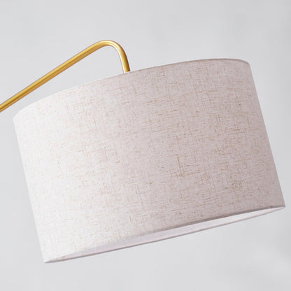 Gabby Fulton Floor Lamp with White Marble Base and LED