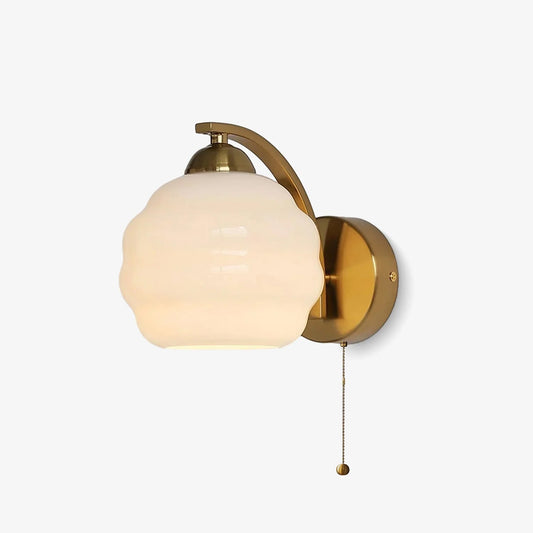 Gatsby Wall Lamp - Art Deco LED Indoor Light - Gold/Chrome