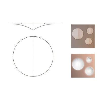 Geometric Series Wall Sconce - Modern LED Light Fixture