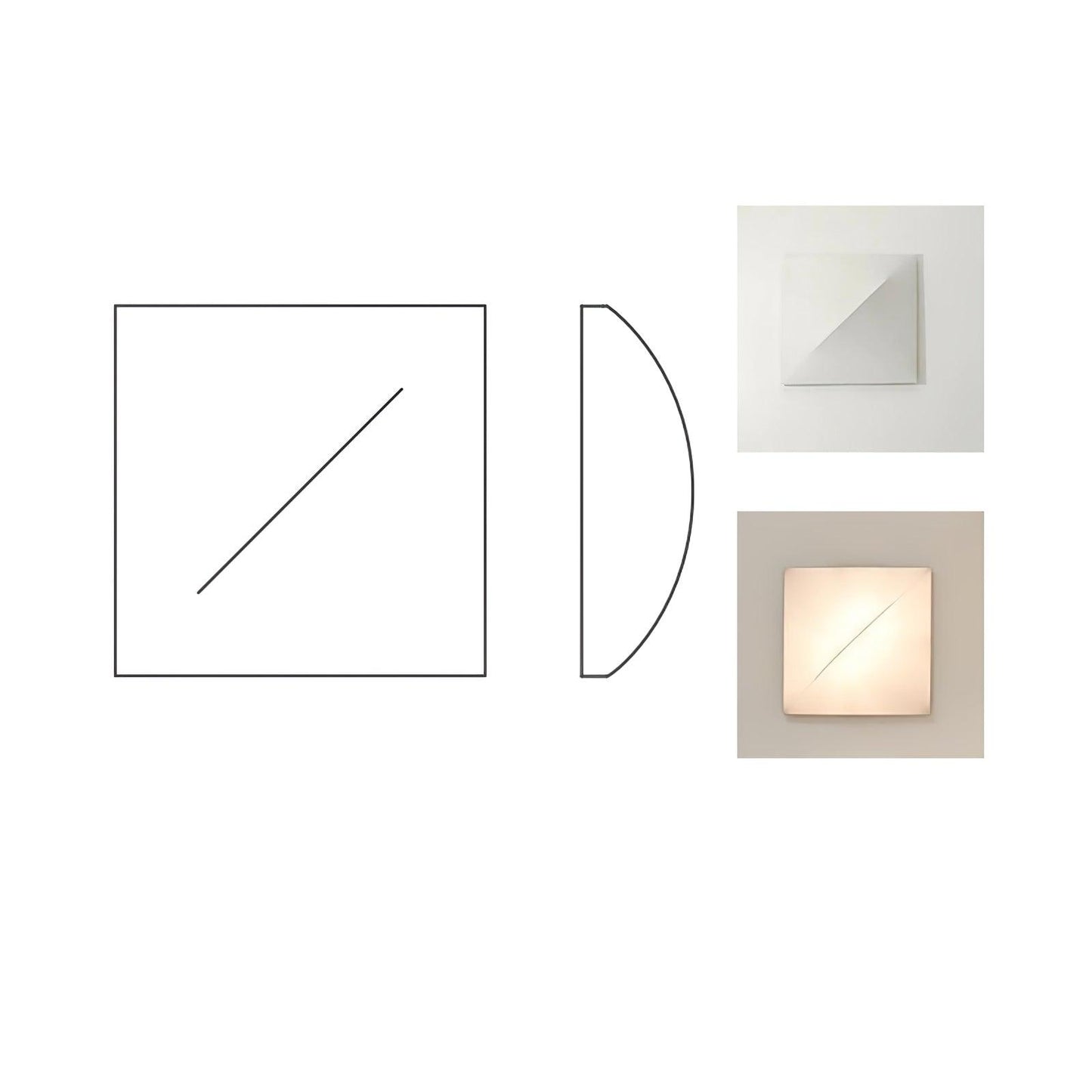 Geometric Series Wall Sconce - Modern LED Light Fixture