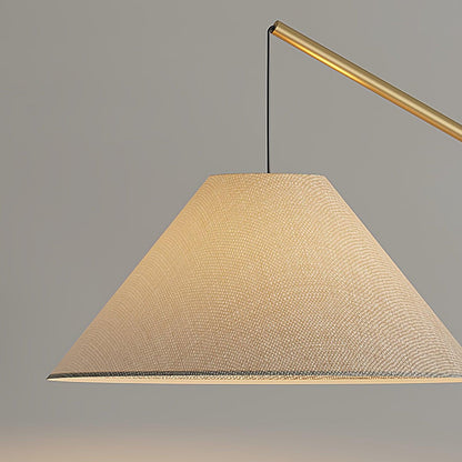 Gibson Arc Floor Lamp - Modern LED Lighting in Gold