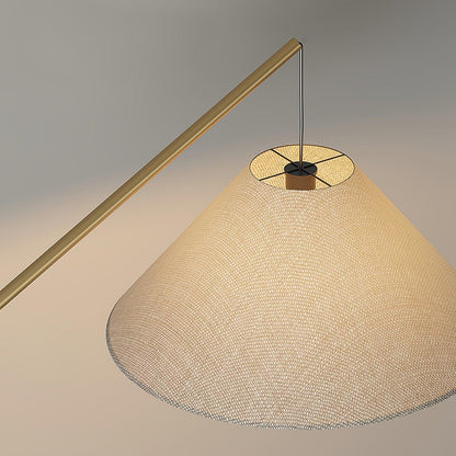 Gibson Arc Floor Lamp - Modern LED Lighting in Gold