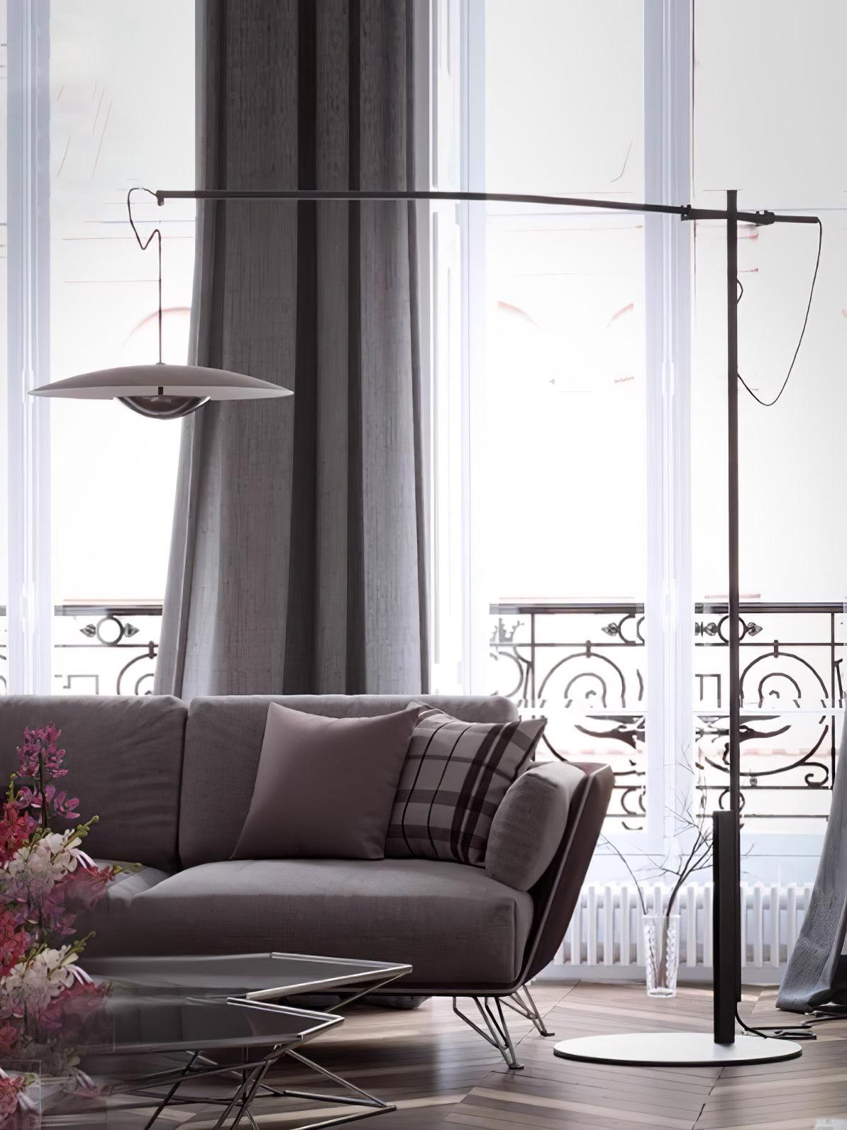 Innovative Directional Floor Lamp with Adjustable LED Light