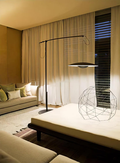 Innovative Directional Floor Lamp with Adjustable LED Light