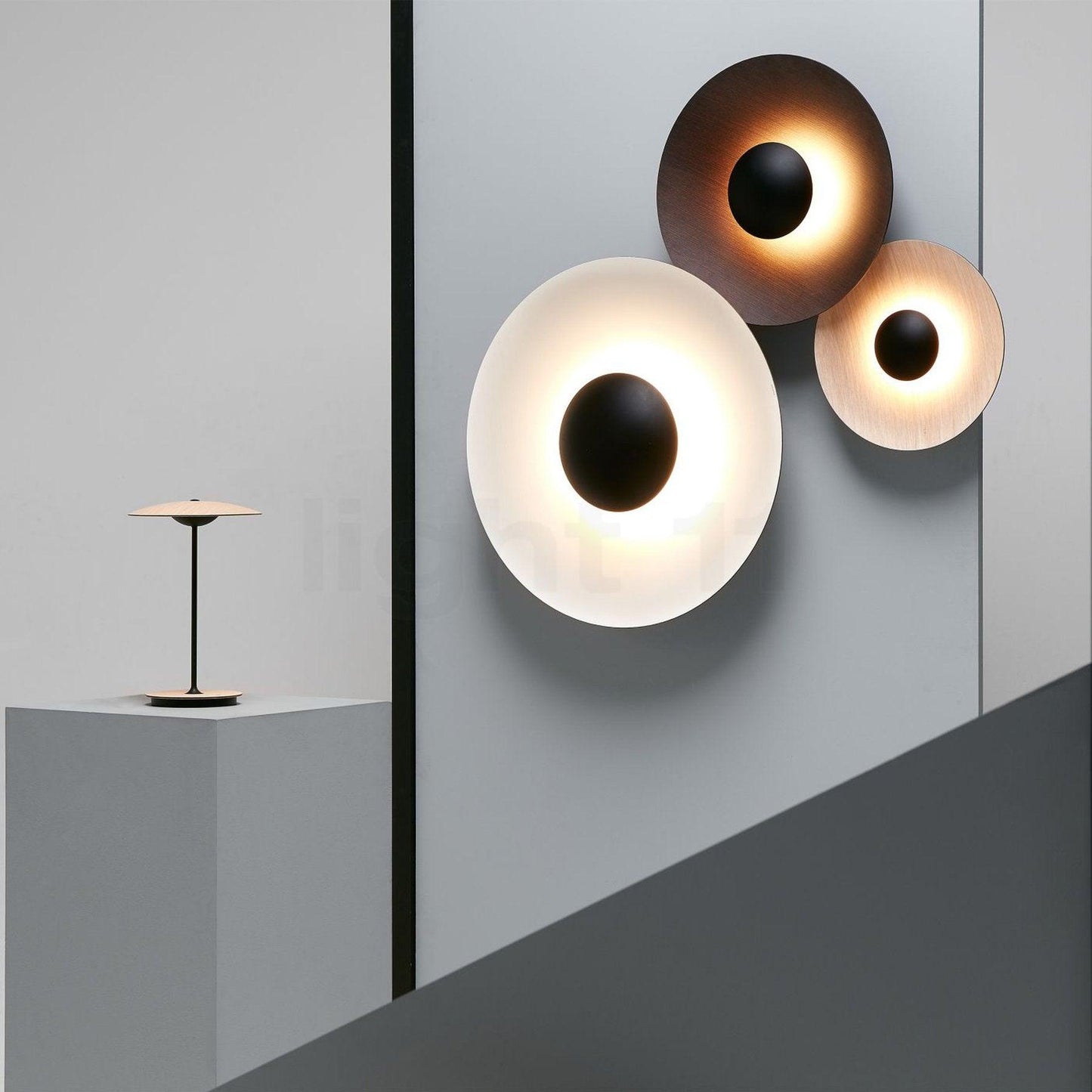 Simplicity Glow Wall Light - LED Indoor Lighting Set of 2