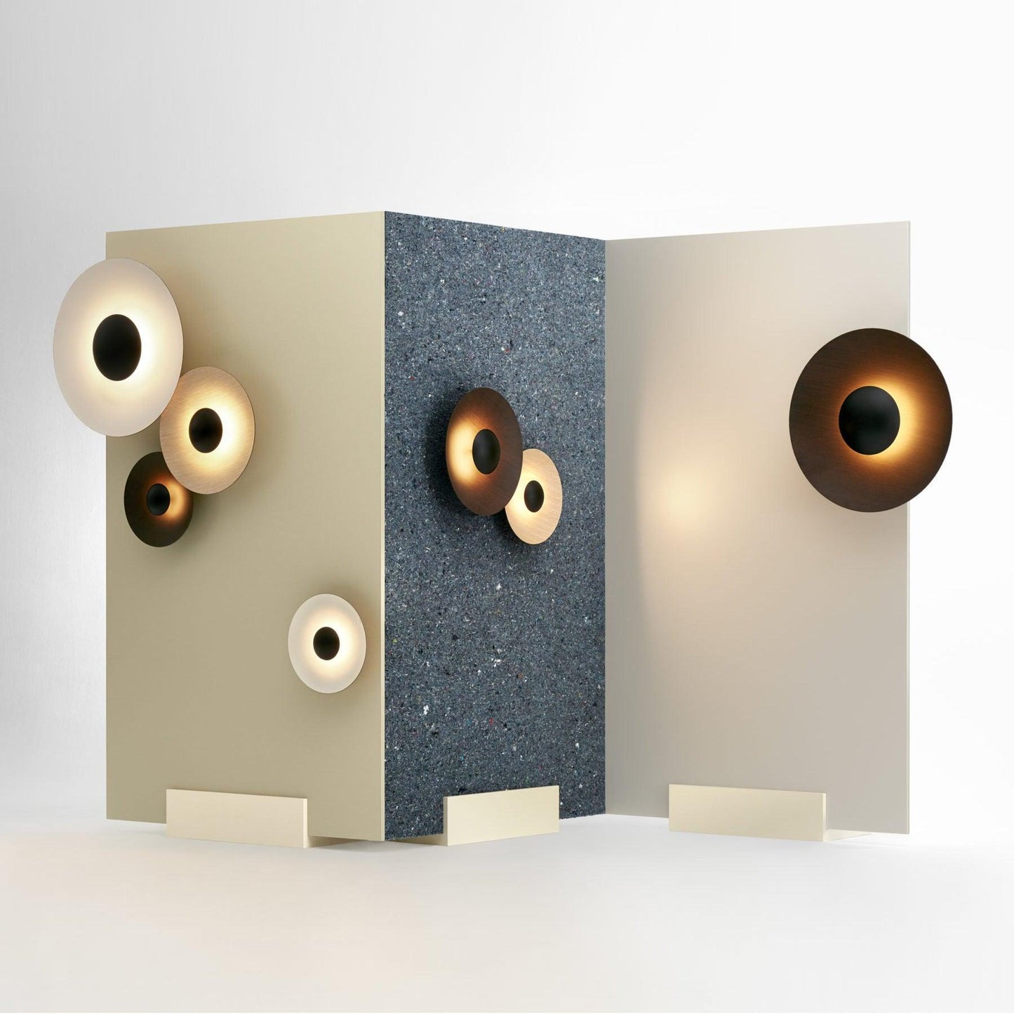 Simplicity Glow Wall Light - LED Indoor Lighting Set of 2
