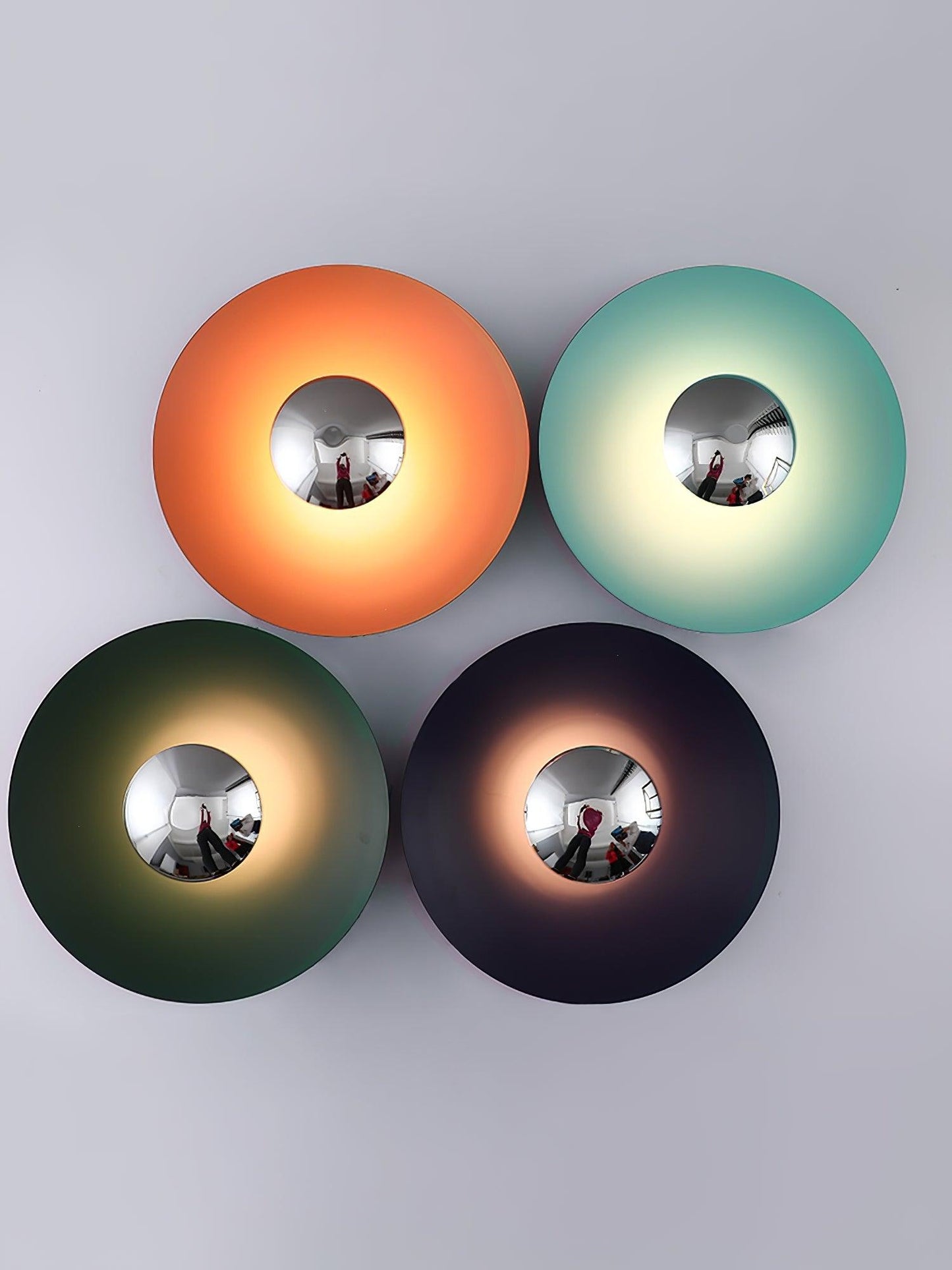 Simplicity Glow Wall Light - LED Indoor Lighting Set of 2