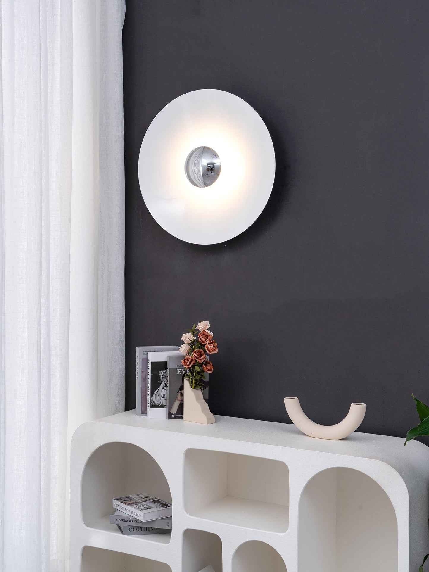 Simplicity Glow Wall Light - LED Indoor Lighting Set of 2