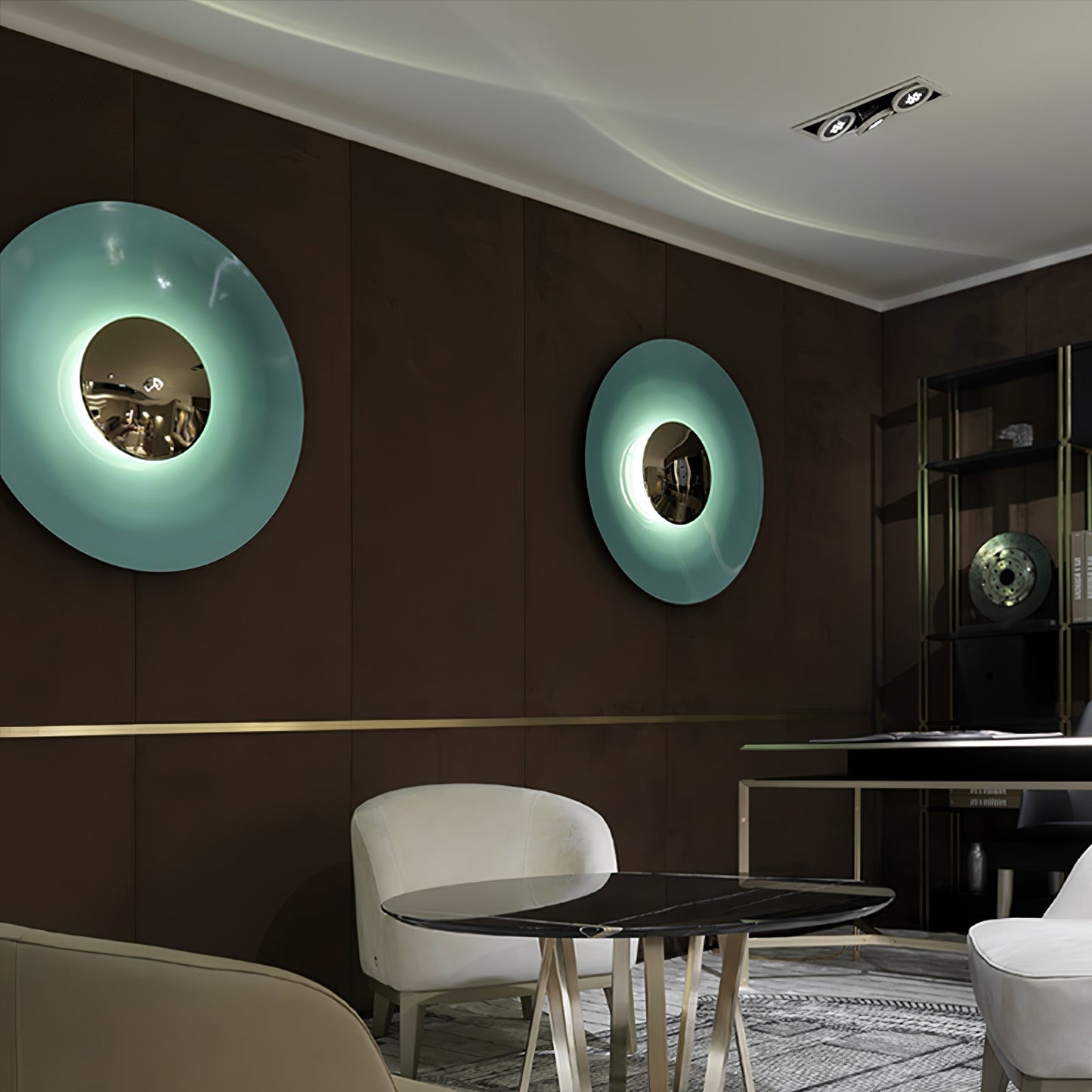 Simplicity Glow Wall Light - LED Indoor Lighting Set of 2