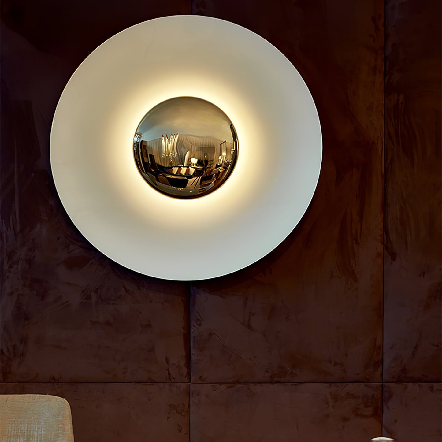 Simplicity Glow Wall Light - LED Indoor Lighting Set of 2