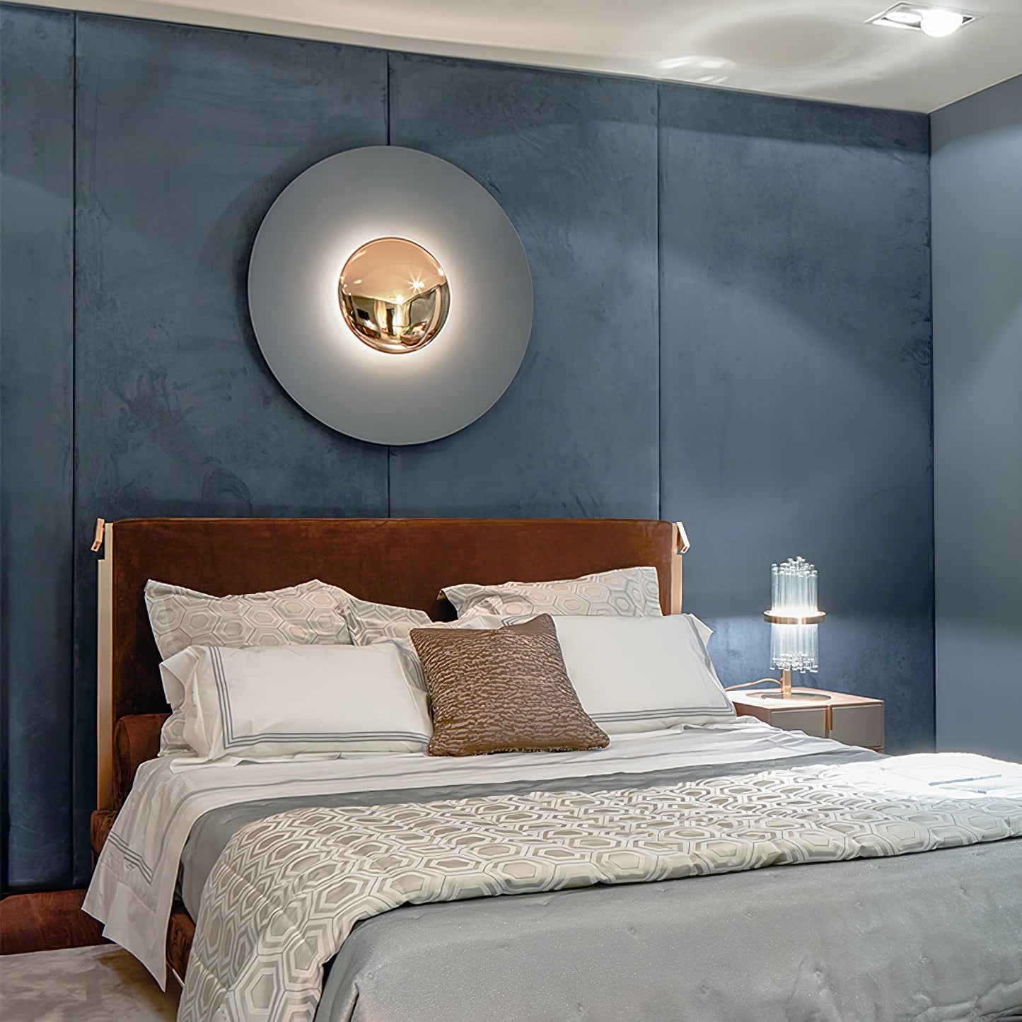 Simplicity Glow Wall Light - LED Indoor Lighting Set of 2