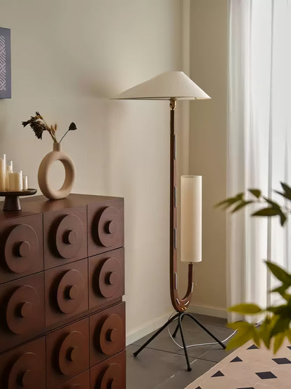 Giraffe Floor Lamp with LED Light - Mid Century Design