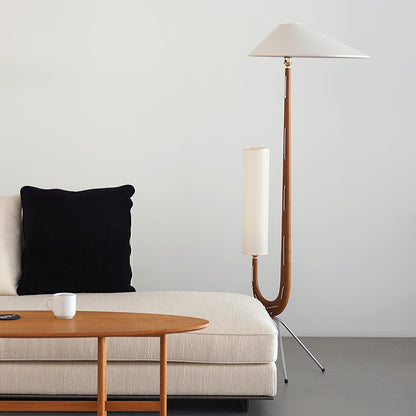 Giraffe Floor Lamp with LED Light - Mid Century Design