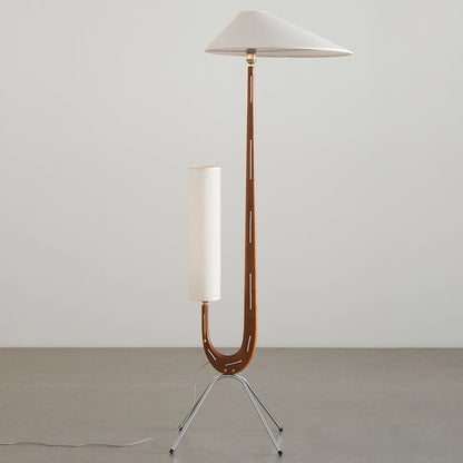 Giraffe Floor Lamp with LED Light - Mid Century Design
