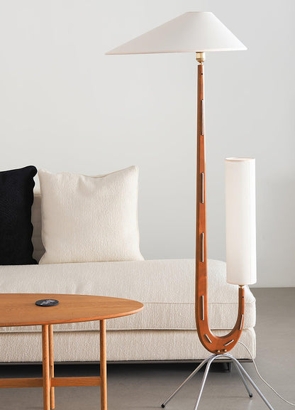 Giraffe Floor Lamp with LED Light - Mid Century Design