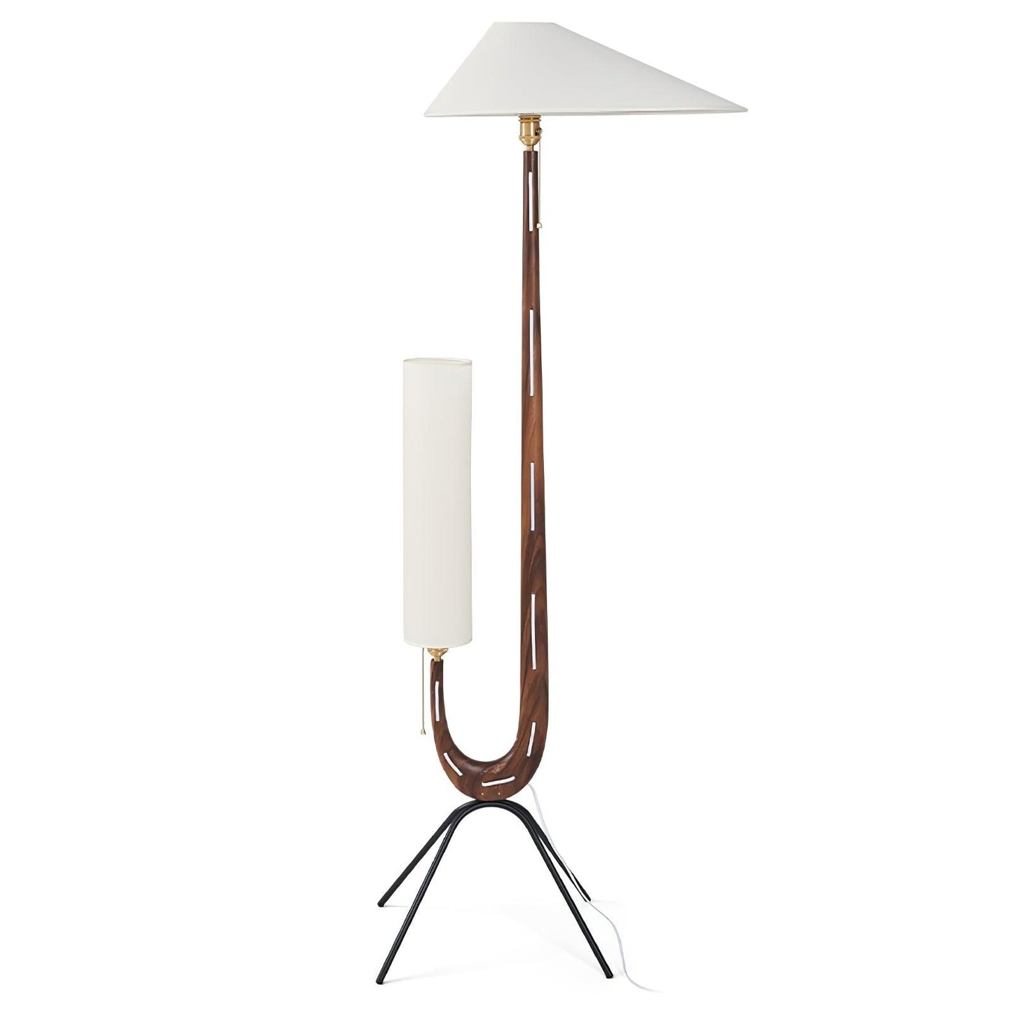 Giraffe Floor Lamp with LED Light - Mid Century Design