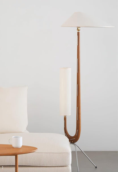Giraffe Floor Lamp with LED Light - Mid Century Design