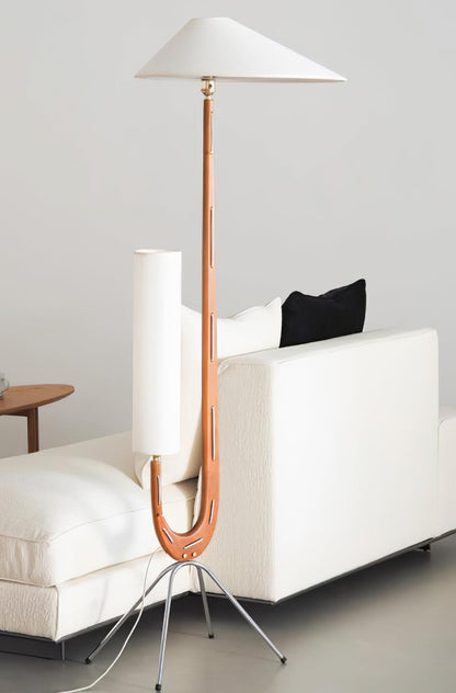 Giraffe Floor Lamp with LED Light - Mid Century Design