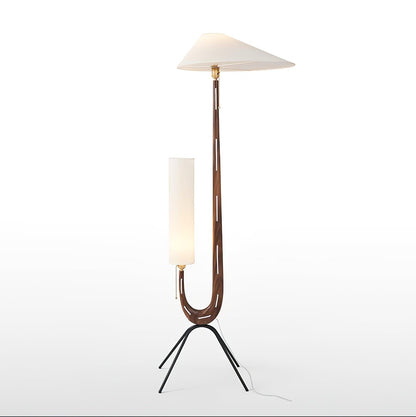 Giraffe Floor Lamp with LED Light - Mid Century Design