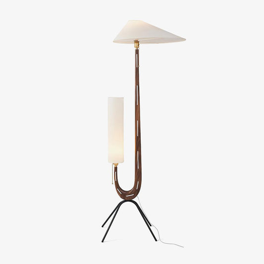 Giraffe Floor Lamp with LED Light - Mid Century Design