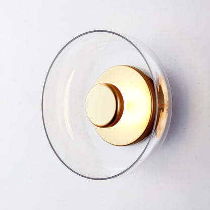 Glimmera Wall Light - Integrated LED Brass Ambient Fixture