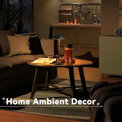 Rechargeable LED Table Lamp - Dimmable with 3 Light Modes and USB