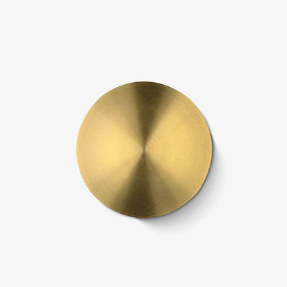 Gossa Wall Lamp - LED Indoor Light Fixture, Brass & White