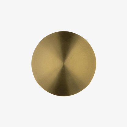 Gossa Wall Lamp - LED Indoor Light Fixture, Brass & White