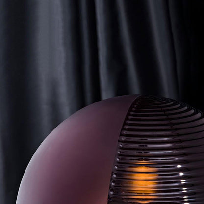 Grape Floor Lamp - Black Metal and Glass Indoor Lighting