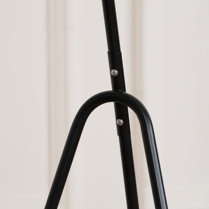 Lean Floor Lamp - Adjustable Metal LED Task Light, Black