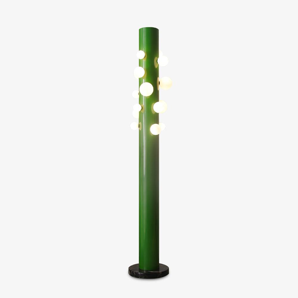 Green Apes Floor Lamp - LED Metal Glass Indoor Lighting