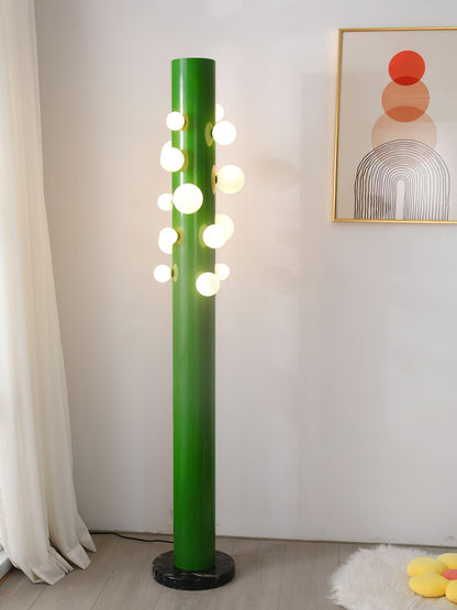 Green Apes Floor Lamp - LED Metal Glass Indoor Lighting