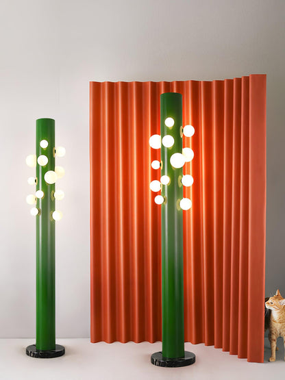 Green Apes Floor Lamp - LED Metal Glass Indoor Lighting