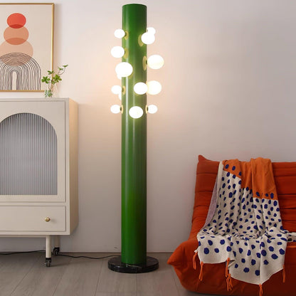 Green Apes Floor Lamp - LED Metal Glass Indoor Lighting