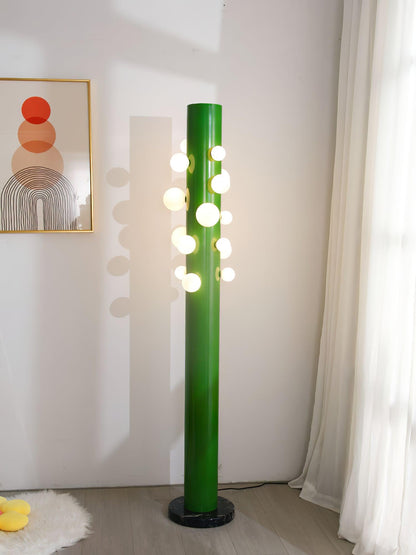 Green Apes Floor Lamp - LED Metal Glass Indoor Lighting
