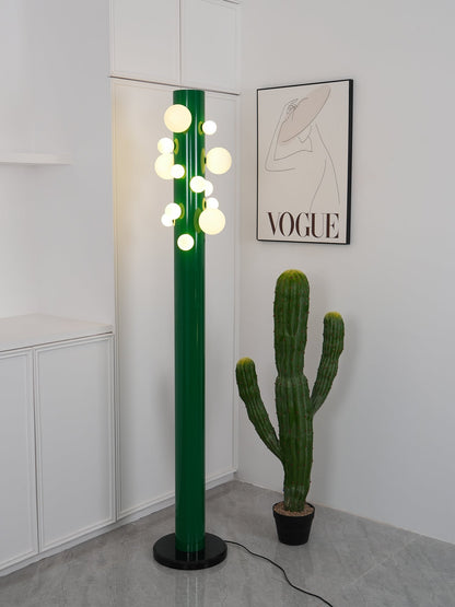 Green Apes Floor Lamp - LED Metal Glass Indoor Lighting