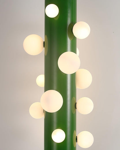 Green Apes Floor Lamp - LED Metal Glass Indoor Lighting
