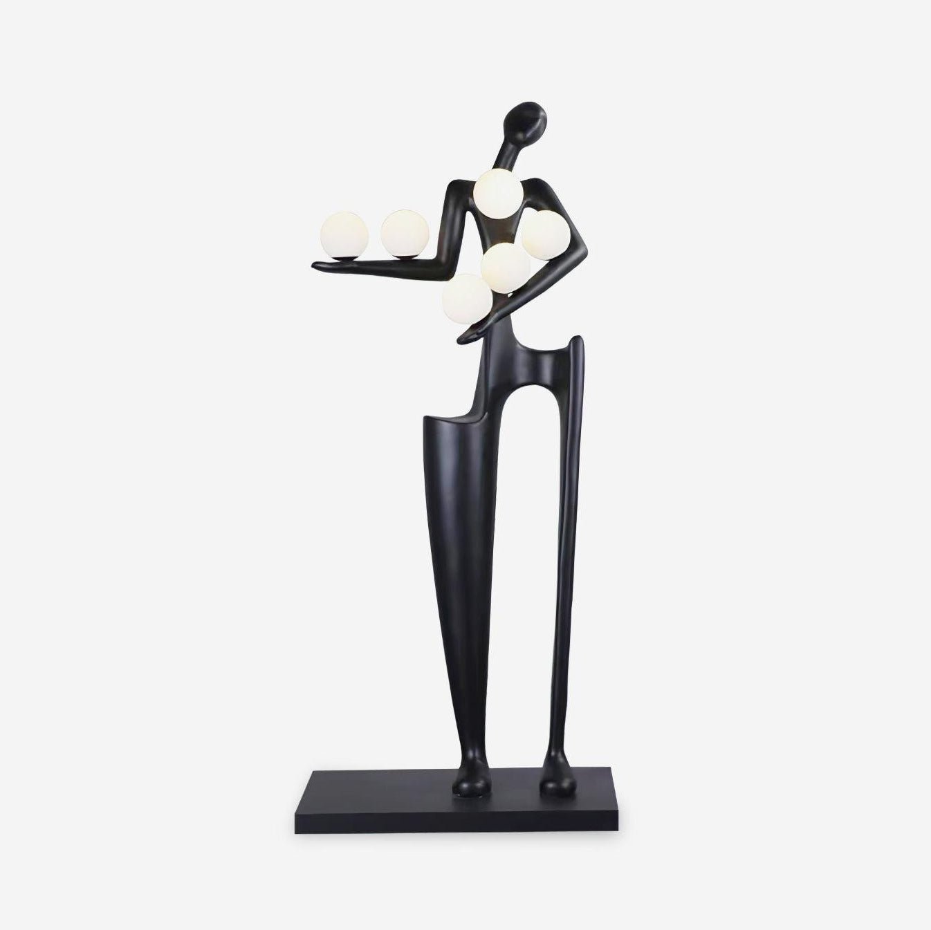 Guardian Sculpture Floor Lamp - Modern LED Design, Indoor Use