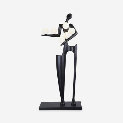 Guardian Sculpture Floor Lamp - Modern LED Design, Indoor Use