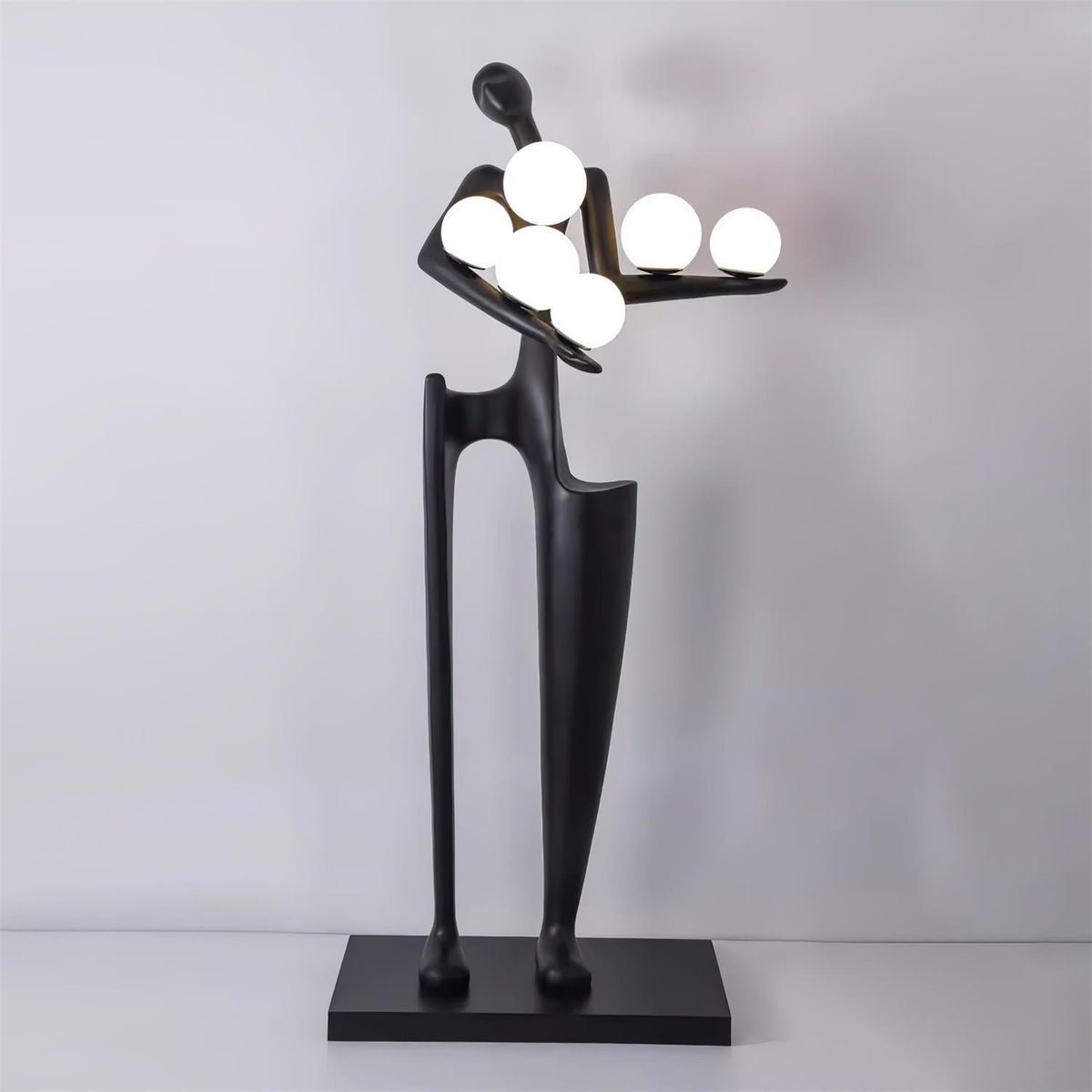 Guardian Sculpture Floor Lamp - Modern LED Design, Indoor Use