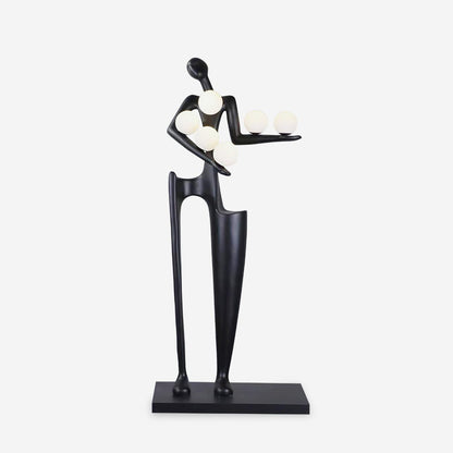 Guardian Sculpture Floor Lamp - Modern LED Design, Indoor Use