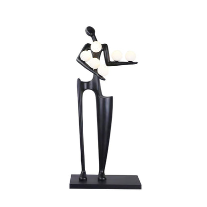 Guardian Sculpture Floor Lamp - Modern LED Design, Indoor Use