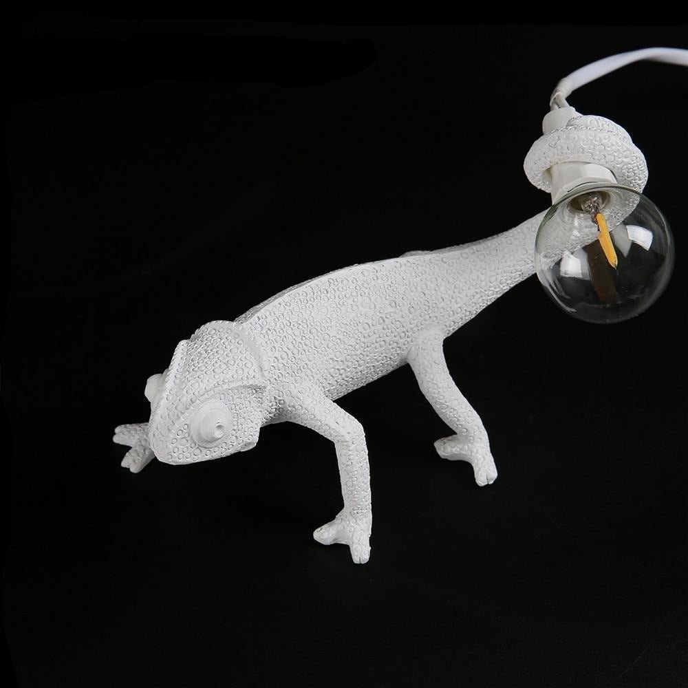 Frendorf Resin Lizard Table Lamp LED Home Decor 19cm