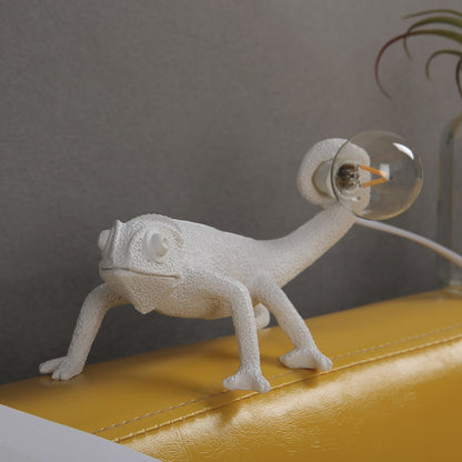 Frendorf Resin Lizard Table Lamp LED Home Decor 19cm