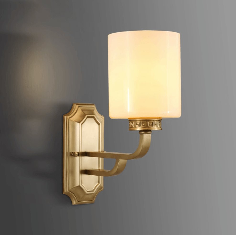 Hamilton Wall Lamp - Brass LED Indoor Wall Light Set of 2